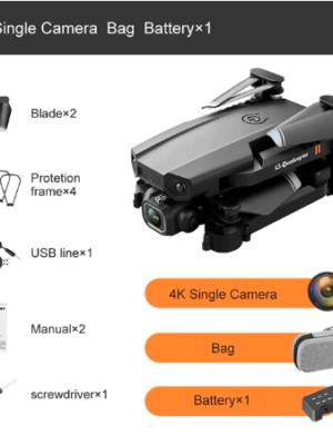 Drone con cámara 4K